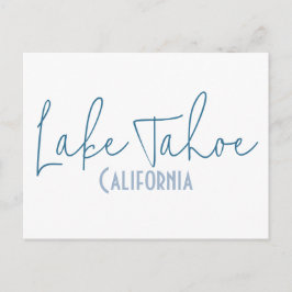 Lake Tahoe, Kalifornien Reiseandenken Postkarte