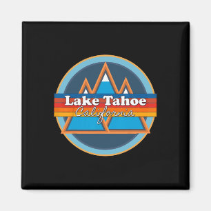 Lake Tahoe Kalifornien, Skifahren, Snowboardfahren Magnet
