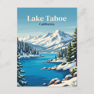 Lake Tahoe, Kalifornien, USA Postkarte