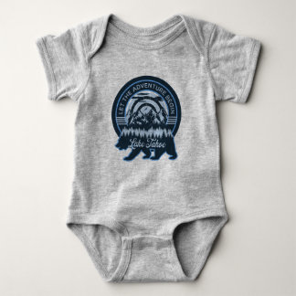 Lake Tahoe: Lass des Abenteuers Begin mit Bär Baby Strampler