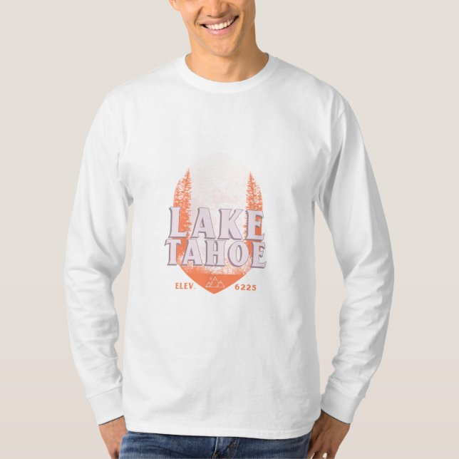 Lake Tahoe Long Sleeve T - Shirt (Vorderseite)