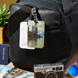 Lake Tahoe Luggage Tag Gepäckanhänger