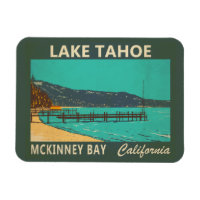Lake Tahoe McKinney Bay California Vintag