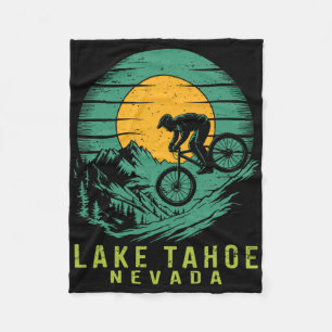 Lake Tahoe Nevada Mountainbike-Abenteuer Fleecedecke