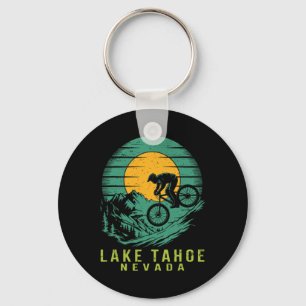 Lake Tahoe Nevada Mountainbike-Abenteuer Schlüsselanhänger