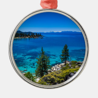 Lake Tahoe Ornament Aus Metall