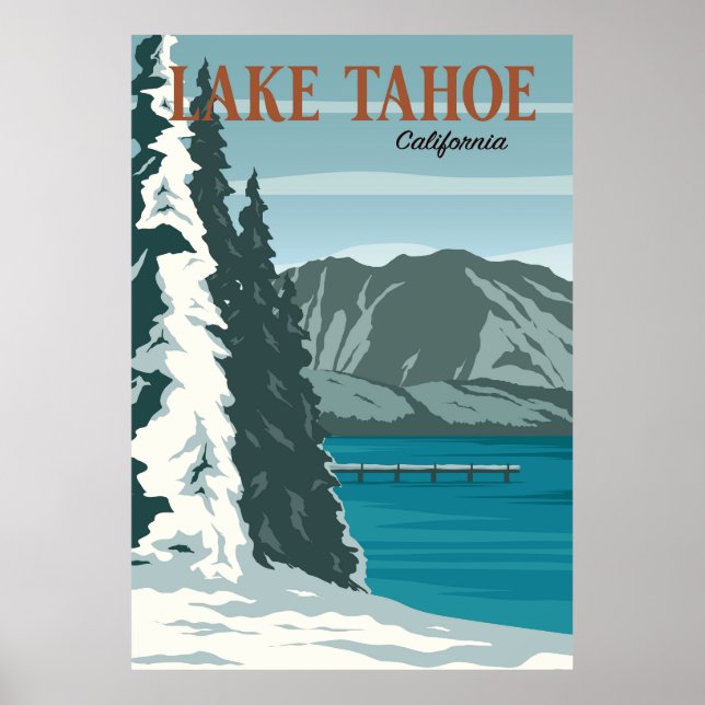 Lake Tahoe Poster (Vorne)