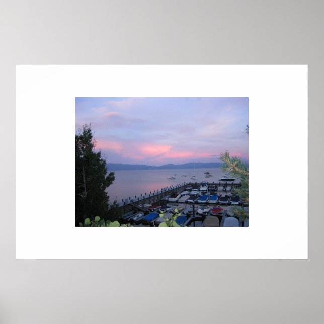 Lake Tahoe Poster (Vorne)
