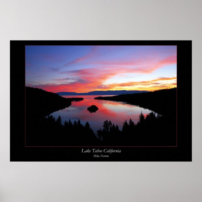 Lake Tahoe Poster (Vorne)