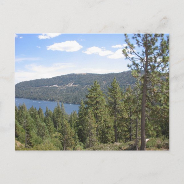 Lake Tahoe Postkarte (Vorderseite)