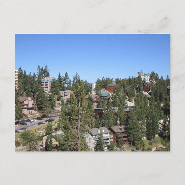 Lake Tahoe Postkarte (Vorderseite)