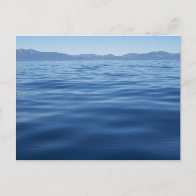 Lake Tahoe Postkarte (Vorderseite)