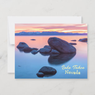 Lake Tahoe Postkarte