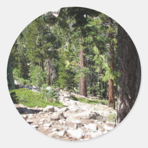 Lake Tahoe Runder Aufkleber