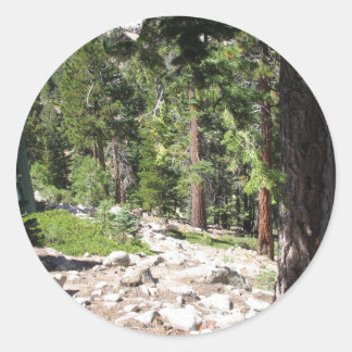 Lake Tahoe Runder Aufkleber