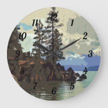 Lake Tahoe Sand Harbour Clock
