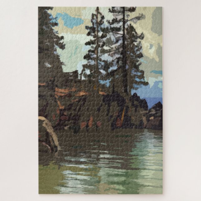 Lake Tahoe Sand Harbour Puzzle (Vertikal)