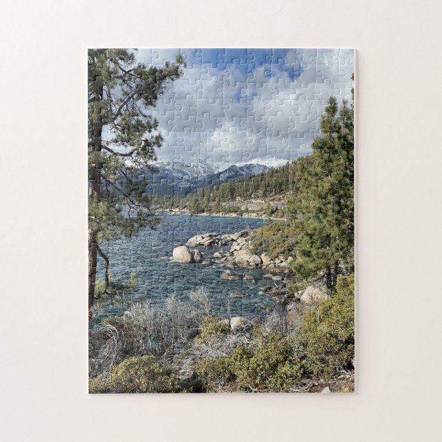 Lake Tahoe Shoreline Puzzle (Vertikal)