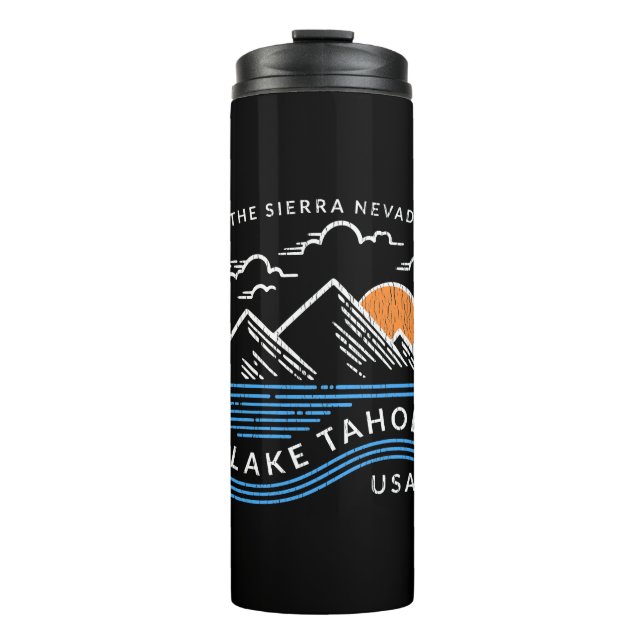 Lake Tahoe Sierra Nevada Thermosbecher (Vorderseite)