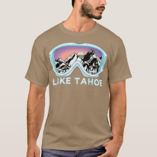 Lake Tahoe Ski Design Lake Tahoe Skifahren Schnee T-Shirt
