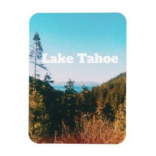 Lake Tahoe Souvenir, Kalifornien Naturdruck Magnet