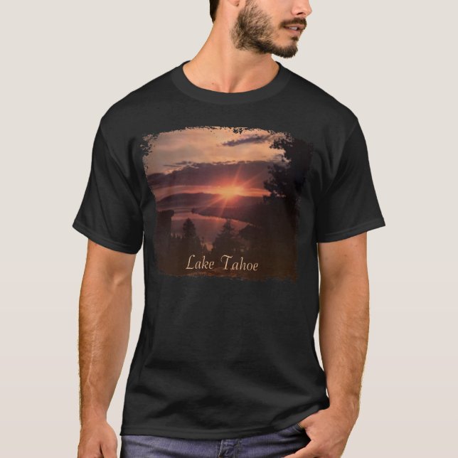 Lake Tahoe Sunrise Men's Shirt (Vorderseite)