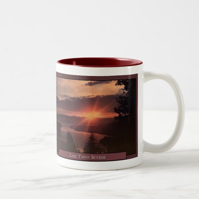 Lake Tahoe Sunrise Tasse (Rechts)