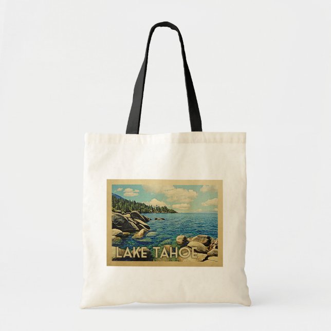 Lake Tahoe Tote Bag Tragetasche (Vorne)