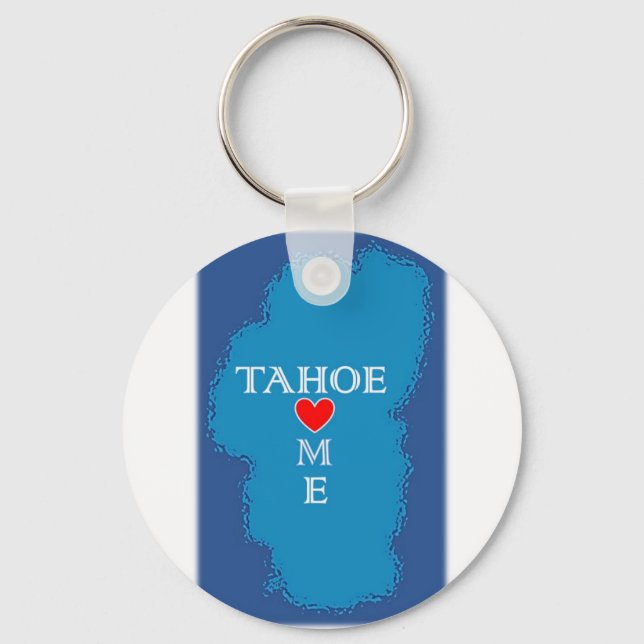 Lake Tahoe Zuhause Schlüsselanhänger (Vorderseite)