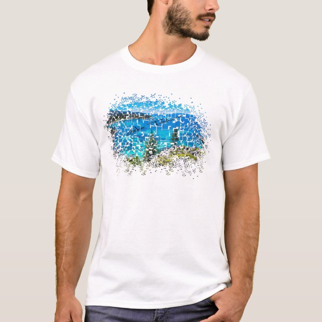 Lake- Tahoegraphik T-Shirt (Vorderseite)