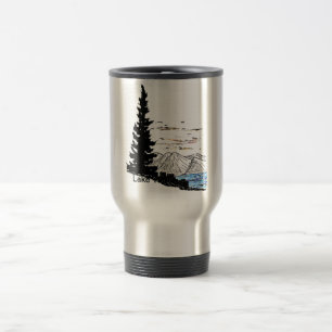 Lake- Tahoekaffee-Tasse Reisebecher