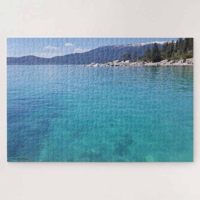 Lake- Tahoepuzzlespiel - schwierig - 1000+ Stücke Puzzle (Horizontal)