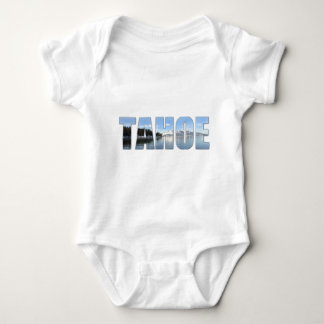 Lake- Tahoetext Baby Strampler