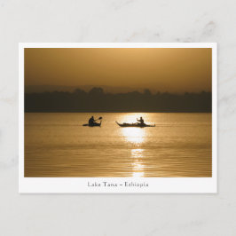 Lake Tana Ethiopia Postkarte
