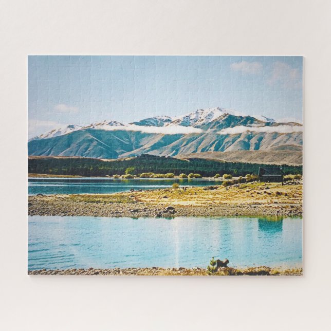 Lake Tekapi New Zealand South Island Reise Puzzle (Horizontal)