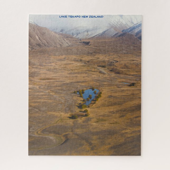 Lake Tekapo Neuseeland Puzzle (Vertikal)