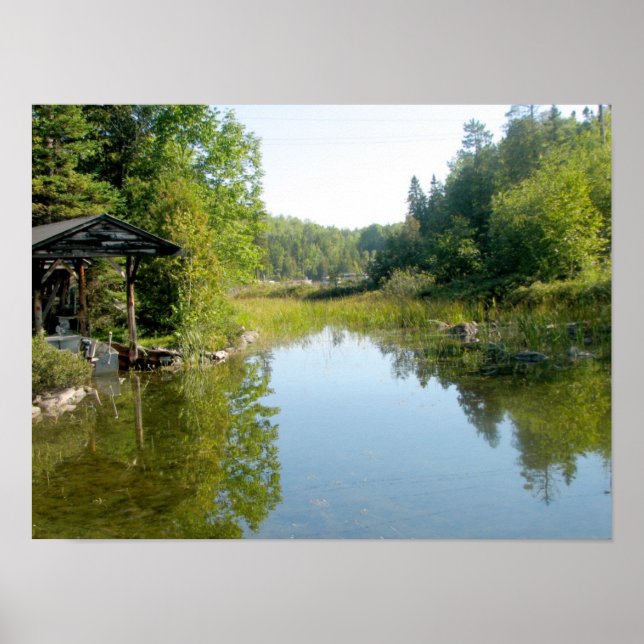 Lake Temagami Poster (Vorne)
