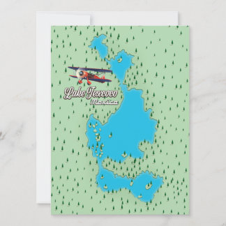 Lake Texcoco Mexiko Seekarte