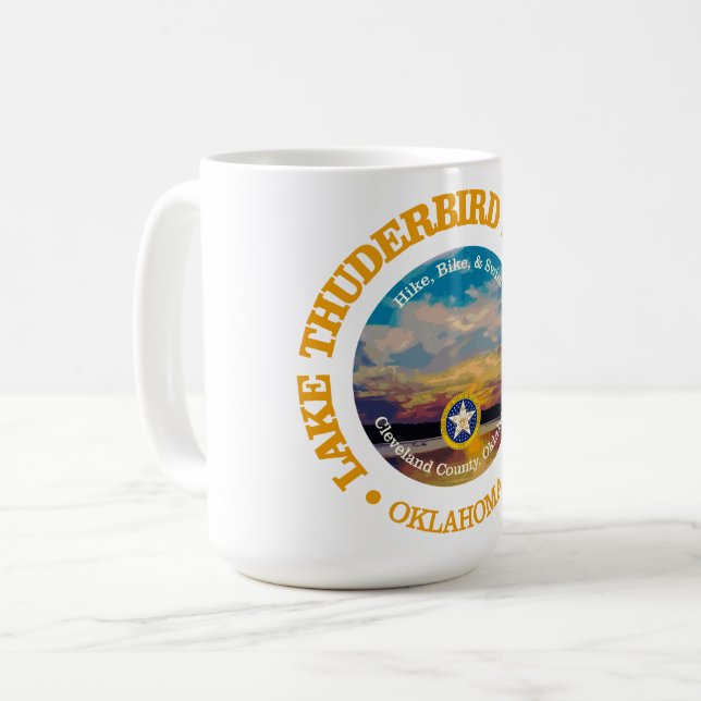 Lake Thunderbird SP Kaffeetasse (Vorderseite Links)
