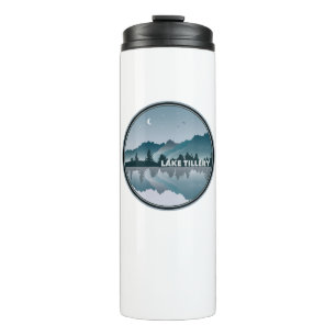 Lake Tillery North Carolina Reflektion Thermosbecher