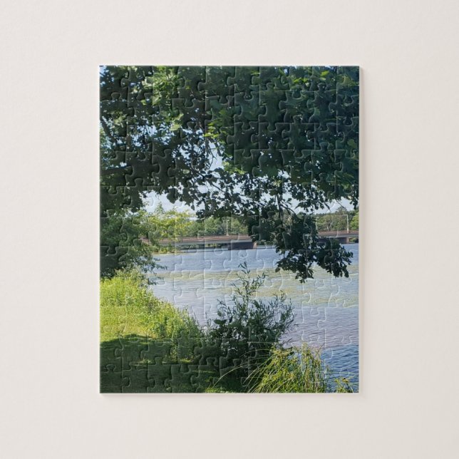 Lake Tomahawk Wisconsin Puzzle (Vertikal)