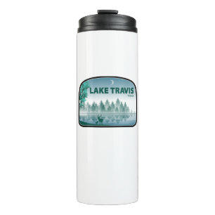 Lake Travis Austin Texas Hirsche Thermosbecher