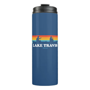 Lake Travis Austin Texas Kanu Thermosbecher