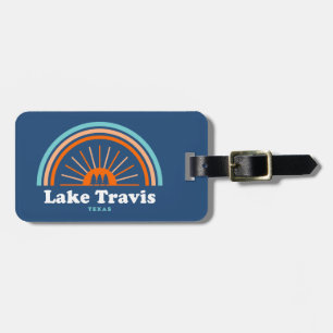 Lake Travis Austin Texas Regenbogen Gepäckanhänger