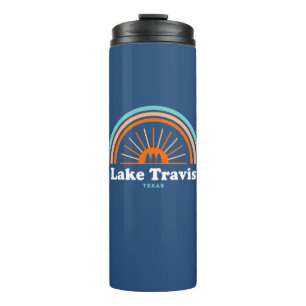 Lake Travis Austin Texas Regenbogen Thermosbecher