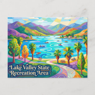 Lake Valley State Recreation Area Kalifornien Postkarte