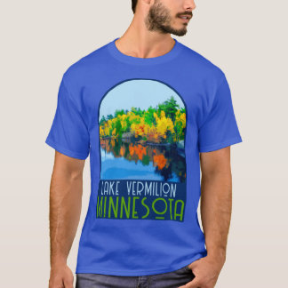 Lake Vermilion Minnesota Aufkleber T-Shirt