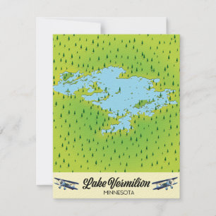 Lake Vermilion Minnesota Karte