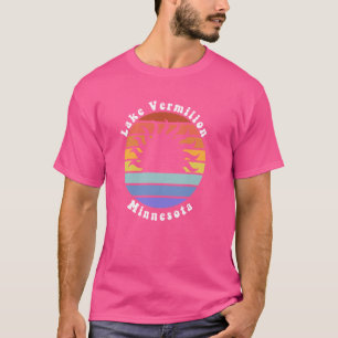 Lake Vermilion Minnesota MN Sunset Souvenir Vacati T-Shirt