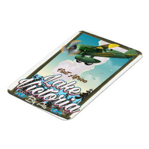 Lake Victoria Afrikanisches Urlaubsposter Magnet
